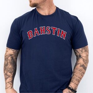 BAHSTIN, Boston Red Sox Baseball T-Shirt | Adult & Kids sizes